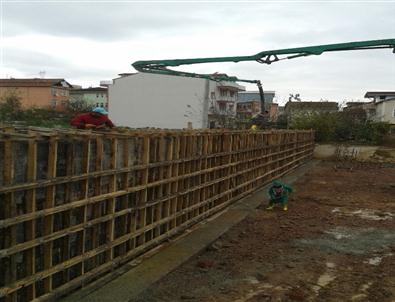 Park ve Bahçeler Müdürlüğü Şantiyesi Düzenleniyor