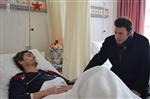 9 AYLIK BEBEK - Ulupınar, Ankara'da Hasta Ziyaretlerinde Bulundu