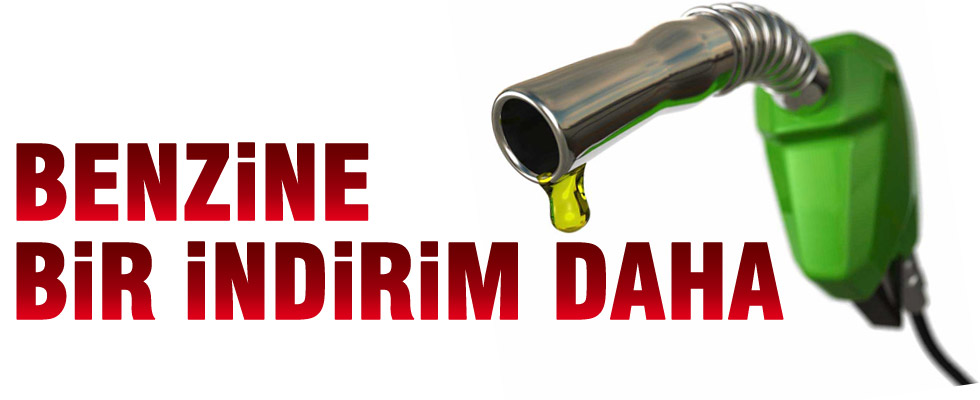 Benzine bir indirim daha