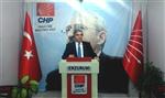 MUAMMER GÜLER - Chp Erzurum İl Başkanı Kızıloğlu Açıklaması