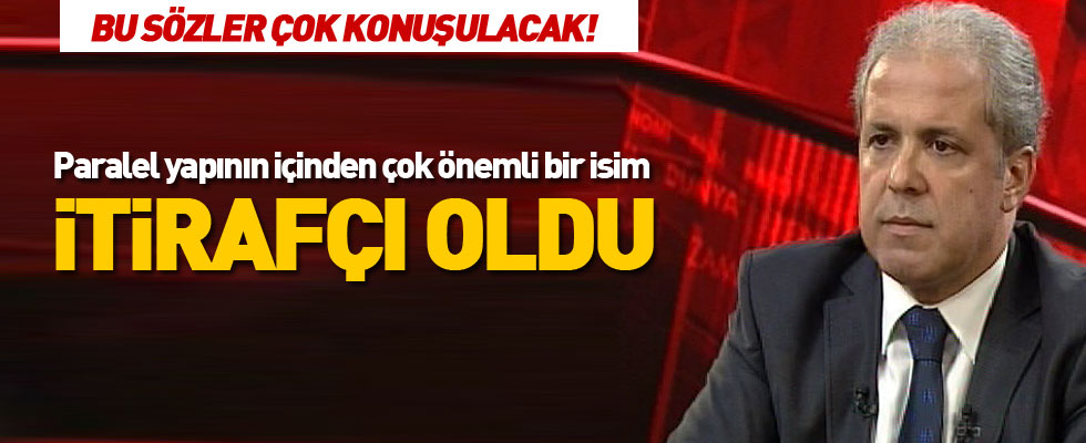 Tayyar: Paralel yapının içinden çok önemli bir isim itirafçı oldu