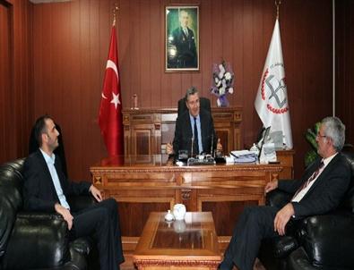 Gazetecilerden Milli Eğitim Müdürü Dursun’a Ziyaret