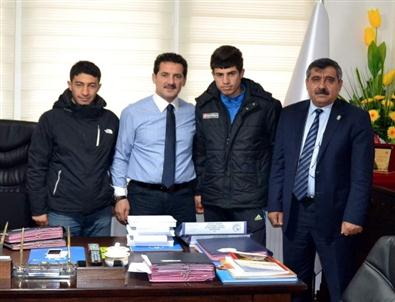 Türkiye İkincisinden Müdür İnanç’a Ziyaret