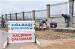 KALDIRIM ÇALIŞMASI - Gölbaşı’nda Kaldırım Çalışması