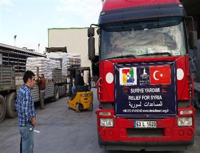 İsveç'teki Hayırseverlerden Suriyelilere Yardım