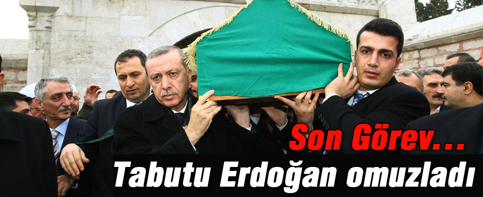 Erdoğan'dan hocasına son görev