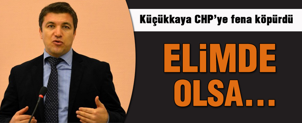 Küçükkaya: Elimde olsa Vefa Salman'ı görevden alırdım