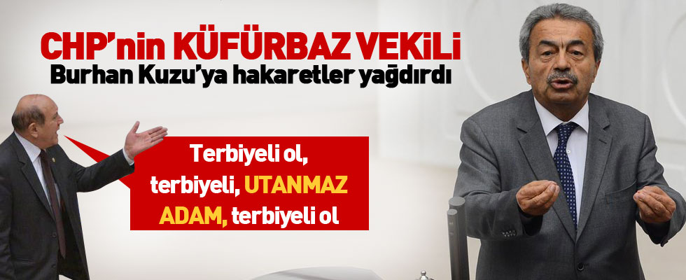 Kamer Genç'ten Meclis'te şok hakaretler