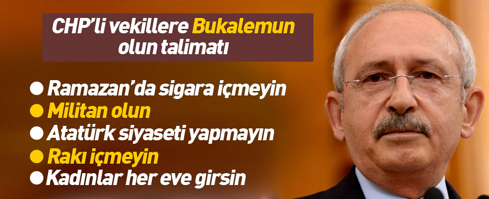 Kılıçdaroğlu vekillerine talimat yağdırdı