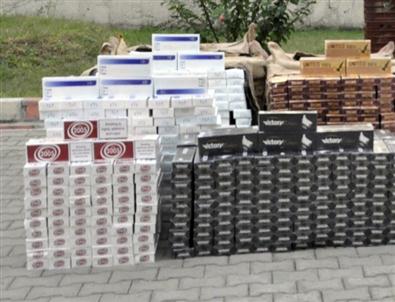 Dörtyol’da 6 Bin Paket Kaçak Sigara Yakalandı