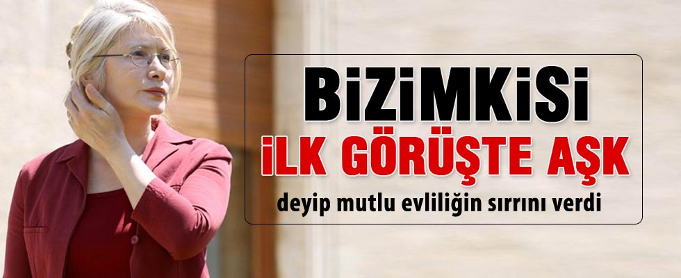 Emine Ülker Tarhan'dan samimi açıklamalar