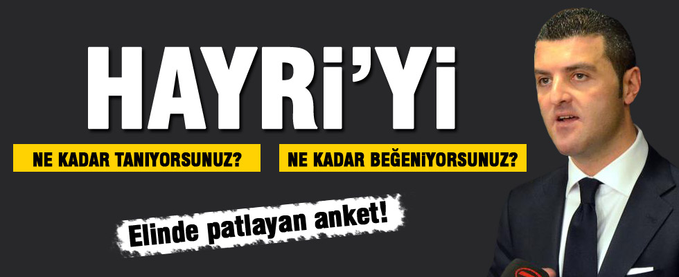 Emir Sarıgül'ü bu anket istifaya götürdü