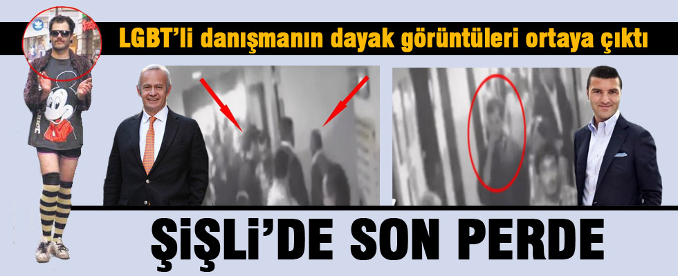 İşte Şişli Belediyesi'ndeki dayağın görüntüleri