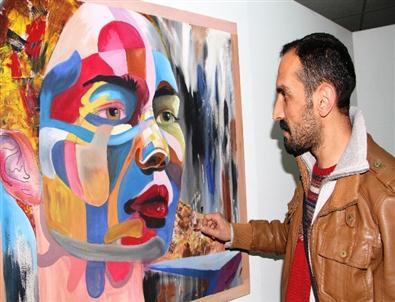 Vanlı Ressam Servet Pişken İkinci Kişisel Resim Sergisini Açtı