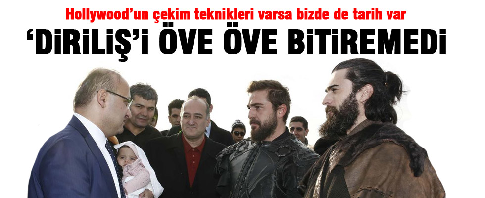 Yalçın Akdoğan'dan 'Diriliş' dizisine ziyaret