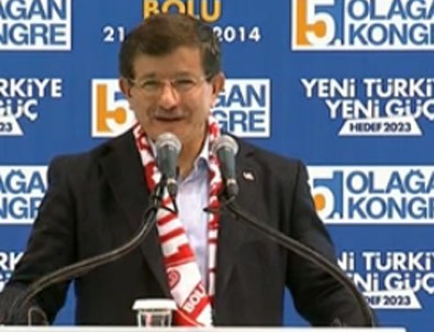 Başbakan Davutoğlu'nun Bolu İl Kongresi konuşması...