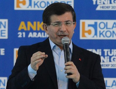 Davutoğlu AK Parti Ankara İl Kongresi'nde konuştu