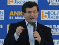 Davutoğlu AK Parti Ankara İl Kongresi'nde konuştu