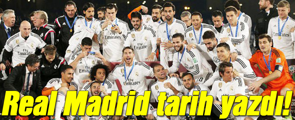 Real Madrid tarih yazdı! Dünyanın en büyüğü