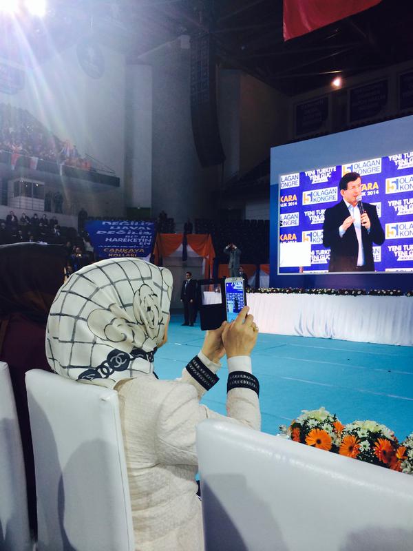 Sare Davutoğlu'nun objektifinden Ahmet Davutoğlu...