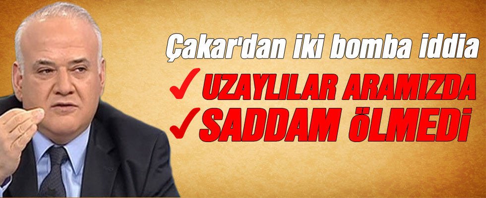 Ahmet Çakar: Uzaylılar İnsan Kılığında Dünyada Yaşıyor