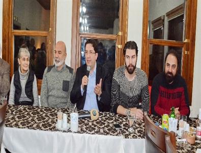 Başkan Yazgı, Somuncu Baba Filmi Yönetmeni ve Oyuncularıyla Buluştu