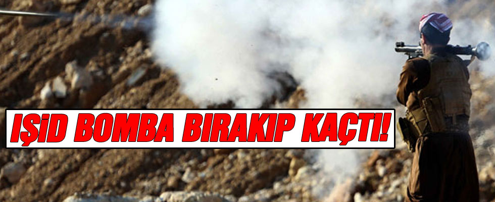 IŞID bomba bırakıp kaçtı