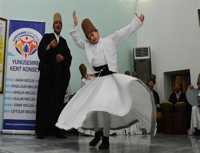 Yunusemre Belediyesi’nden Mevlana’yı Anma Gecesi