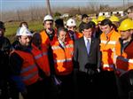 EFKAN ALA - Başbakan Davutoğlu, Köprü İnşaatının Hızlanmasını İstedi