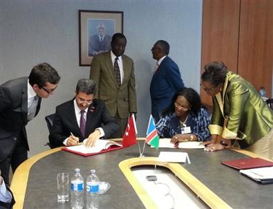 Türkiye İle Namibya Arasındaki İşbirliği Artarak Devam Ediyor