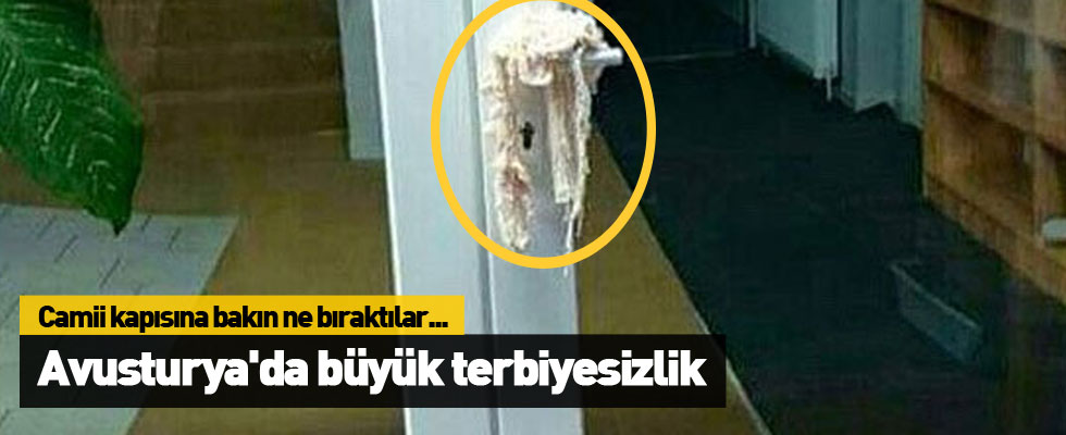 Camii kapısına bu bırakılır mı?