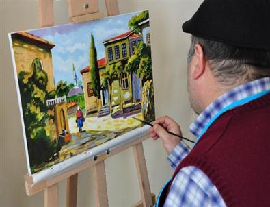 Hayallerini Yağlı Boyayla Tuvale Yansıttılar