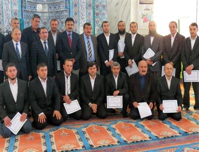 Kelkit’te Güzel Ezan Okuyanlara Sertifika