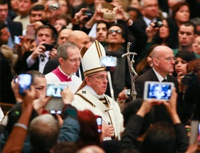 Vatikan'da Noel ayini