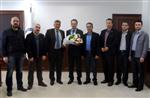 Aydınlı Marangozlardan Rektör Bircan’a Hayırlı Olsun Ziyareti