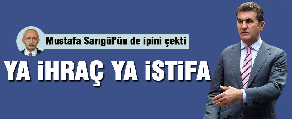 CHP'de son kurban Mustafa Sarıgül