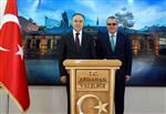 Erzurum Valisi Dr. Ahmet Altıparmak'dan Vali Deniz'e Nezaket Ziyareti