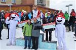 Uluslararası Alp Disiplini Sarıkamış Yarışlarında Madalyalar Dağıtıldı