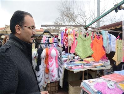 Uşak'ta Kadın El Emeği Ürünleri Satış Noktaları Tamamlanıyor