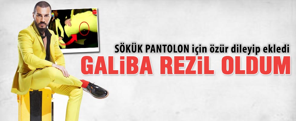 Rober Hatemo'dan sökük pantolon açıklaması