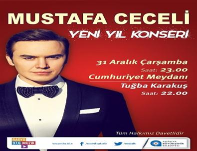 Antalya Yeni Yılı Mustafa Ceceli İle Karşılayacak