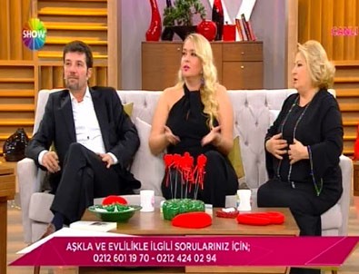 Canlı yayında tek gecelik ilişki tartışması