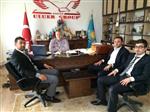 Genç Birlik Yöneticilerinden Müsiad Başkanu Uluer’e Ziyaret