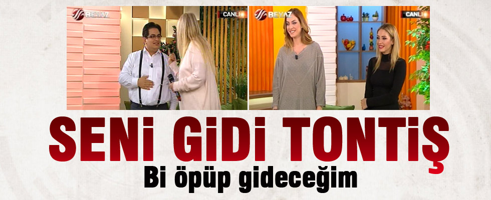 Zafer Akıncı'ya canlı yayında büyük sürpriz