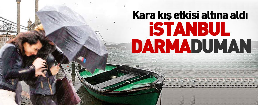 Lodos istanbul‘u karaya oturttu