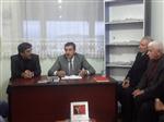 AHMET TURAN - Ak Parti Heyeti, Arapgir İlçe Teşkilatını Ziyaret Etti