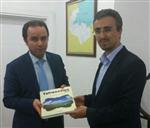 SALIH ALTUN - İlim Yayma Cemiyeti’nden Kaymakam Erkan’a Ziyaret