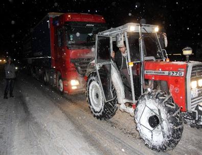 Karabük'te 135 Köy Yolu Ulaşıma Kapandı