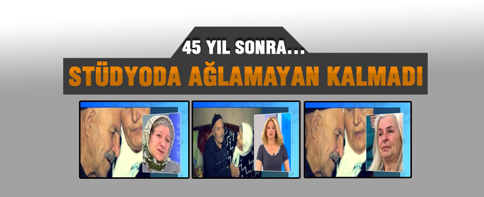 Müge Anlı'yı gözyaşlarına boğan kavuşma