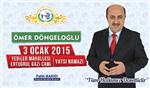 Ömer Döngeloğlu’nun Sohbet Programı 3 Ocak’ta Yapılacak